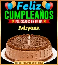Felicidades en tu día Adryana
